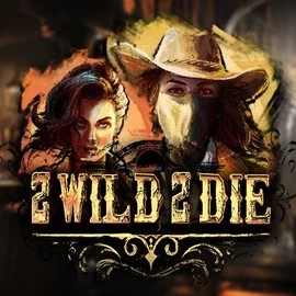 Official Slots logo: 2 Wild 2 Die by Hacksaw Gaming at SkyHills Casino