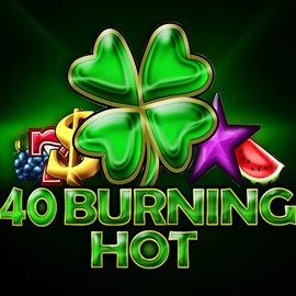 40 Burning Hot logo by Amusnet Interactive SkyHills Casino
