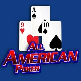 All American Poker online game logo by RTG (Reel Time Gaming) on sky-hills-casino.eu