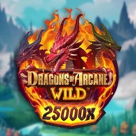 Dragons of Arcane Wild slot visual from Foxium available on sky-hills-casino.eu