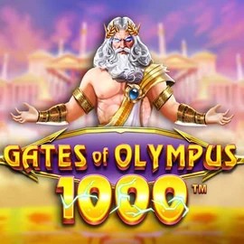 Official Slots logo: Gates of Olympus 1000 by Pragmatic Play at SkyHills Casino