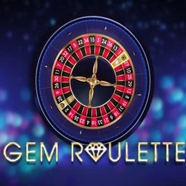 Gem Roulette slot visual from iSoftBet available on sky-hills-casino.eu