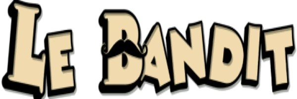 Le Bandit online game logo by Hacksaw Gaming on sky-hills-casino.eu