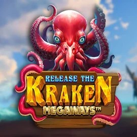 Release the Kraken Megaways online game logo by Pragmatic Play on sky-hills-casino.eu