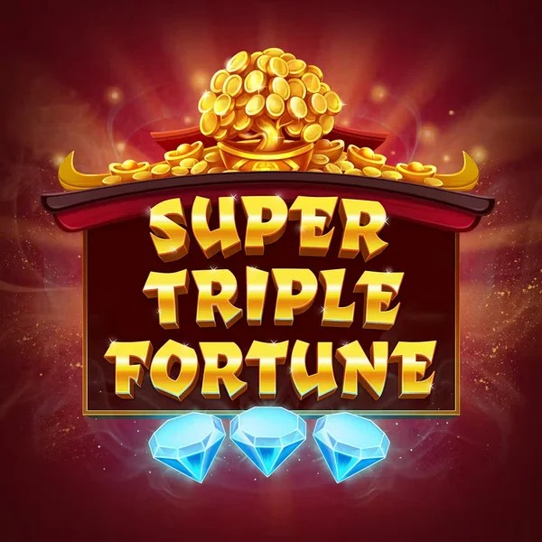 Super Triple Fortune slot icon by Greentube, available at SkyHills Casino